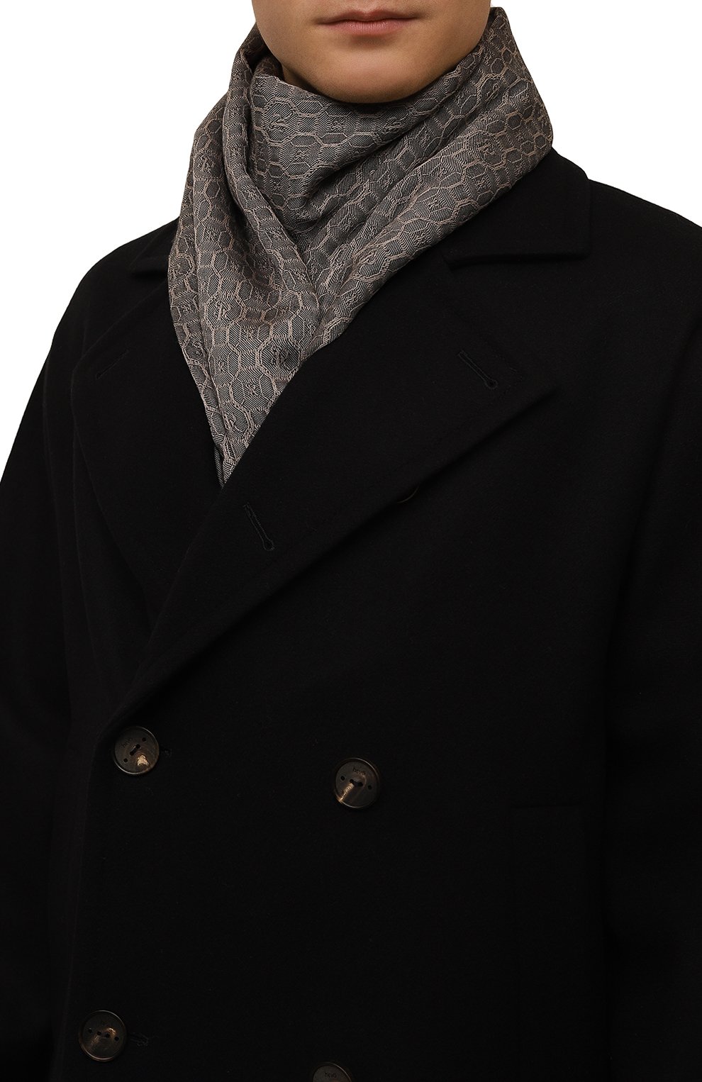 Шарф из шерсти и кашемира STEFANO RICCI, арт. MWA4300020/7573, фото 2