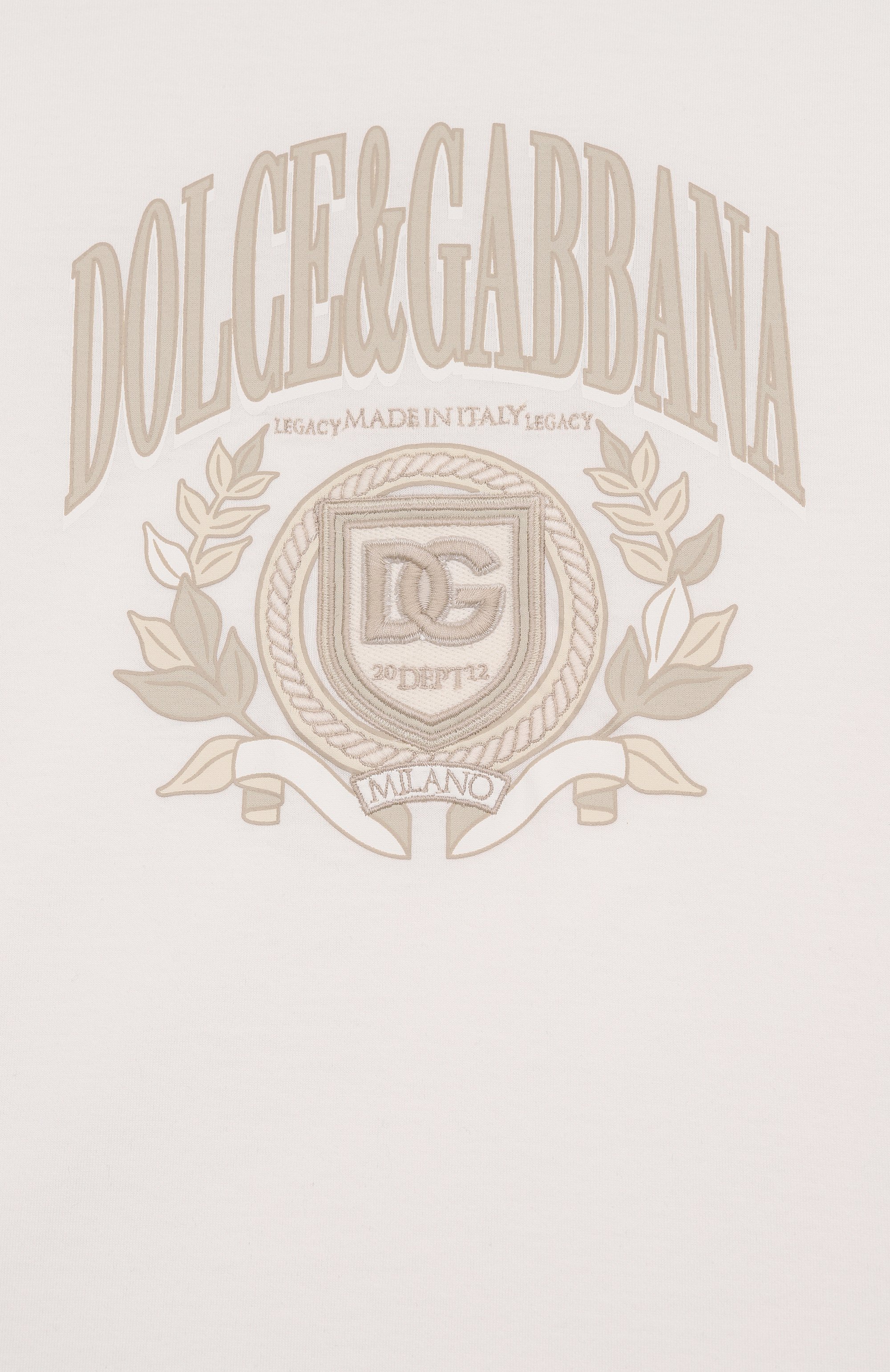 Хлопковая футболка DOLCE & GABBANA, арт. L4JTHV/G70K2/8-14, фото 3