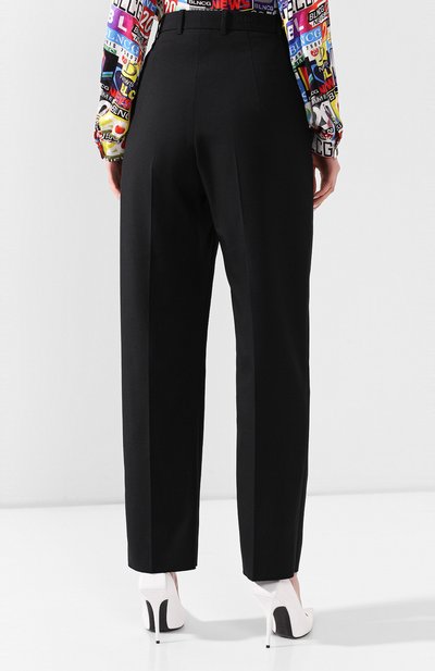 Брюки BALENCIAGA черного цвета по цене 77400 руб., арт. 622021/TXI17, фото 4 Брюки BALENCIAGA, арт. 622021/TXI17, фото 4