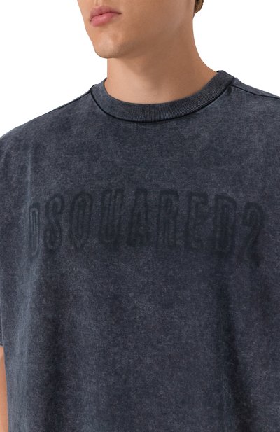 Хлопковая футболка DSQUARED2, арт. S74GD1460/D20073, фото 5