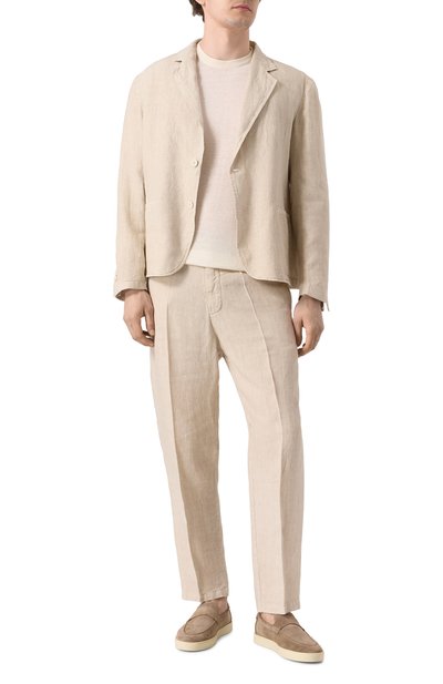 Пиджак из хлопка и льна INLINUM, арт. JAC0B, фото 3