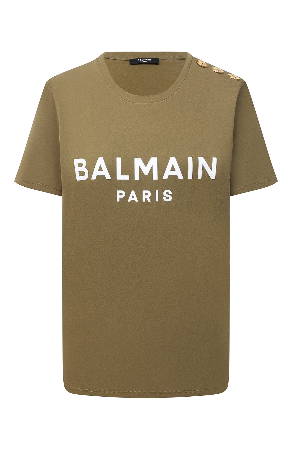 Хлопковая  футболка BALMAIN, арт. VF11350/B012, фото 1