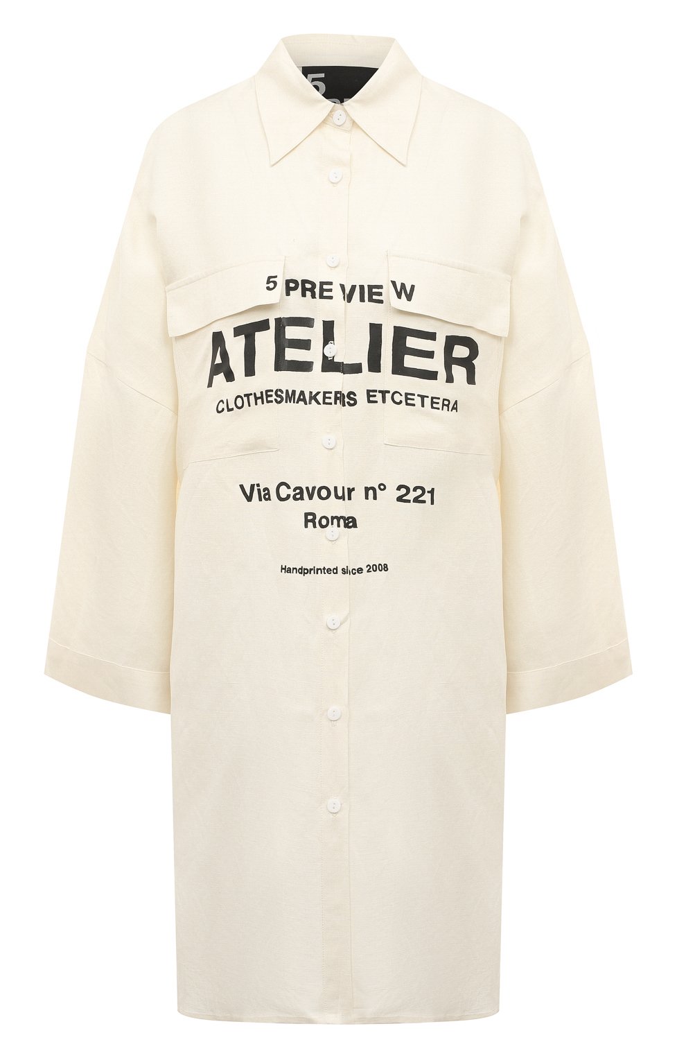 Платье изо льна и вискозы 5PREVIEW, арт. 5PWSP23020, фото 1