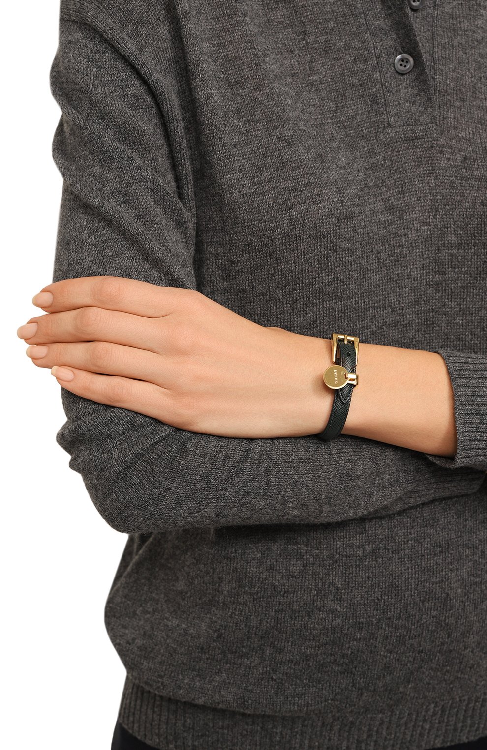 Кожаный браслет PRADA, арт. 1IB030-053-F077U, фото 2