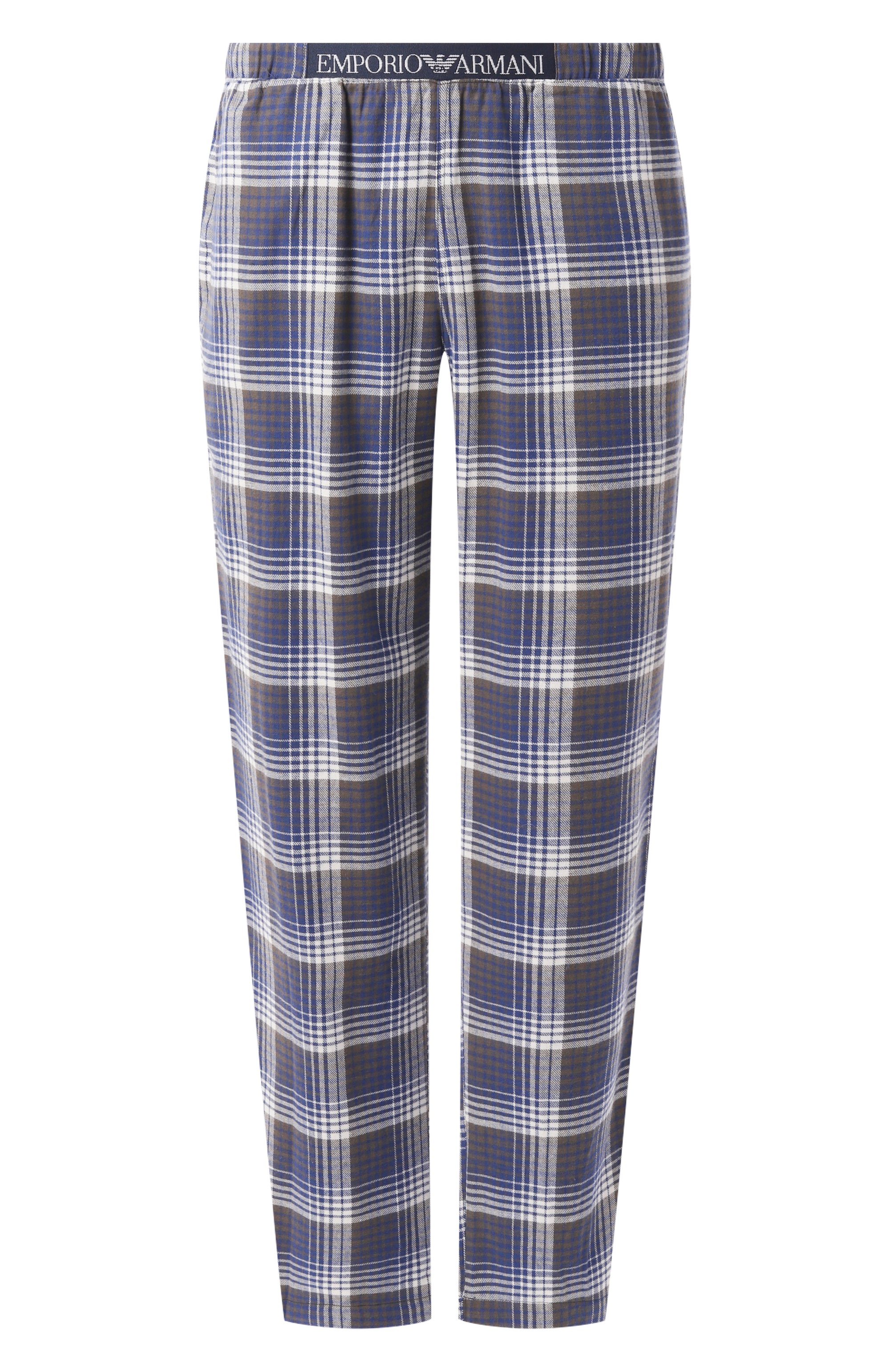 Хлопковые домашние брюки EMPORIO ARMANI, арт. 112036/4F576, фото 1