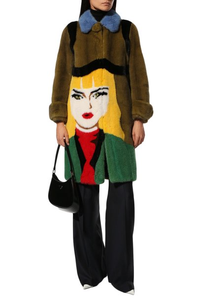 Шуба из норки PRADA, арт. 166392-1HFV-F0092, фото 2