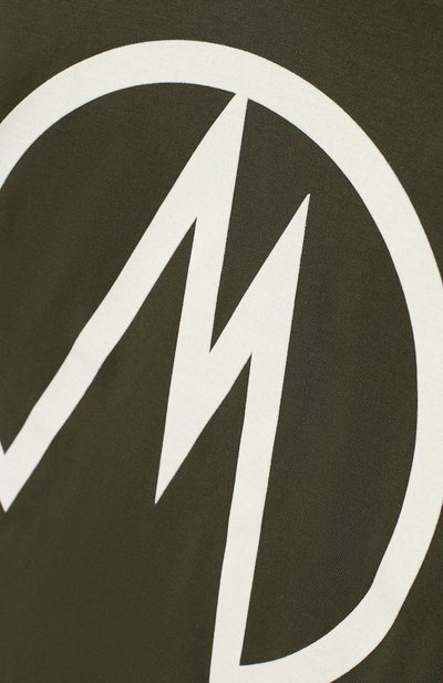 Хлопковый лонгслив MONCLER хаки цвета по цене 16850 руб., арт. F2-954-8D706-20-83092/8-10A, фото 3 Хлопковый лонгслив MONCLER, арт. F2-954-8D706-20-83092/8-10A, фото 3