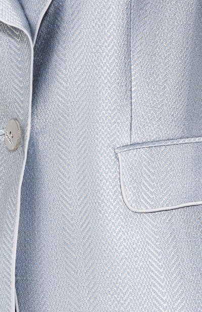 Жакет из смеси вискозы и льна GIORGIO ARMANI, арт. 9SHGG067/T00L7, фото 5