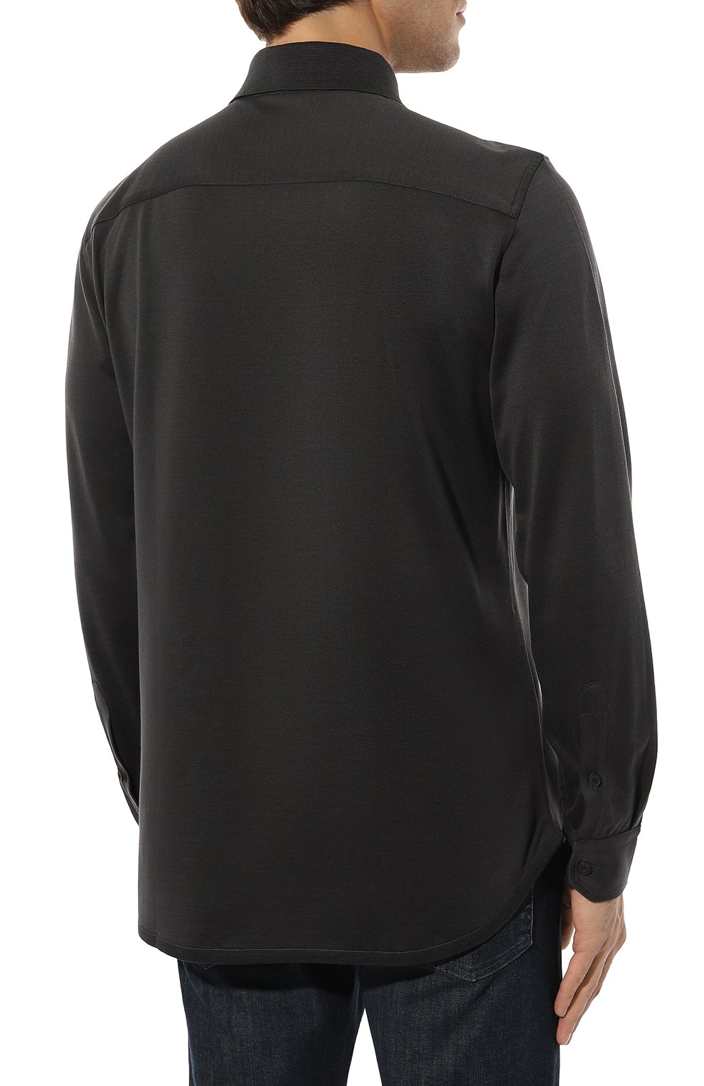 Рубашка из шелка и хлопка BRIONI, арт. UJII0L/P1628, фото 4