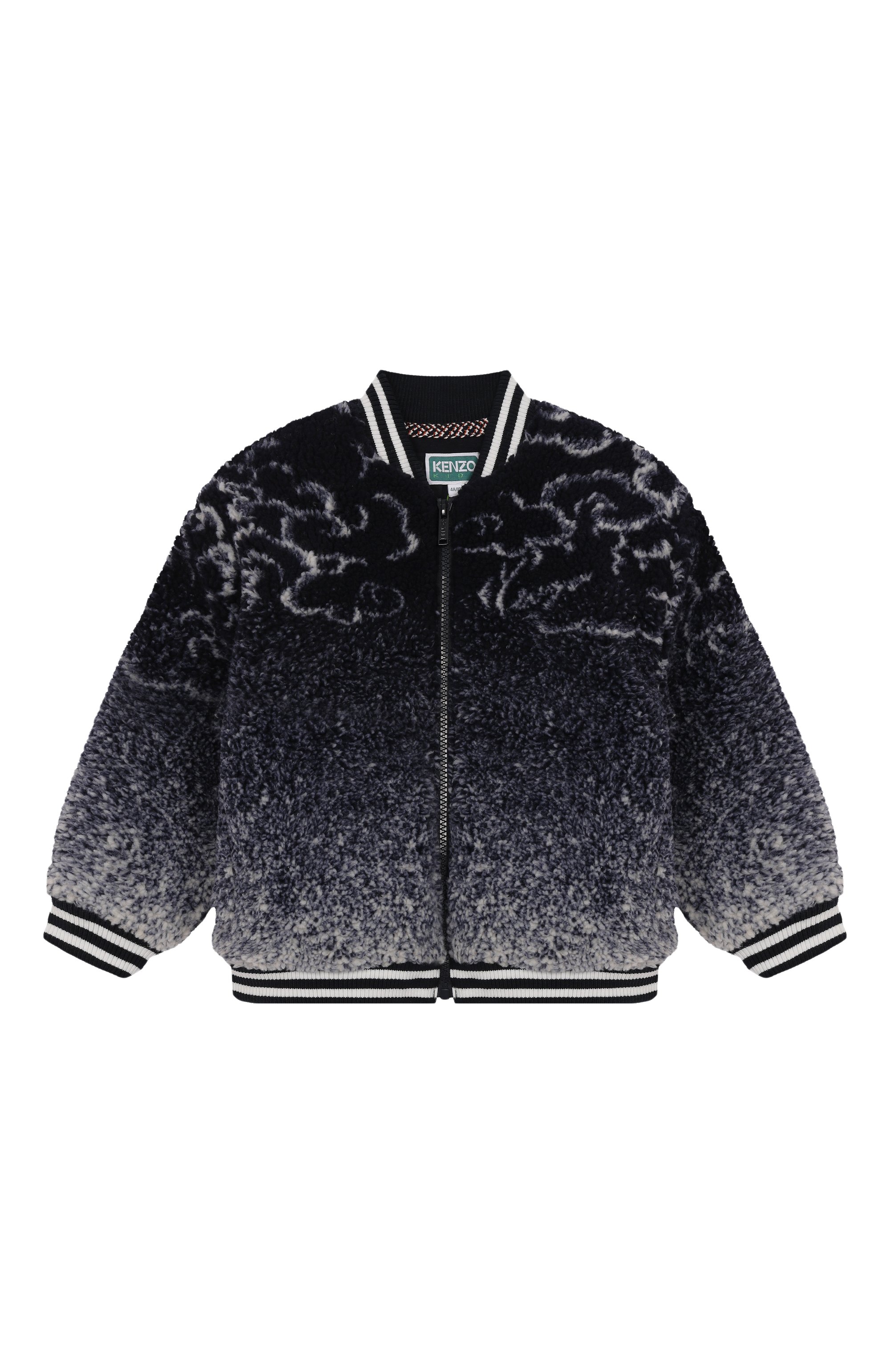 Бомбер KENZO синего цвета по цене 38850 руб., арт. K61452, фото 1 Бомбер KENZO, арт. K61452, фото 1