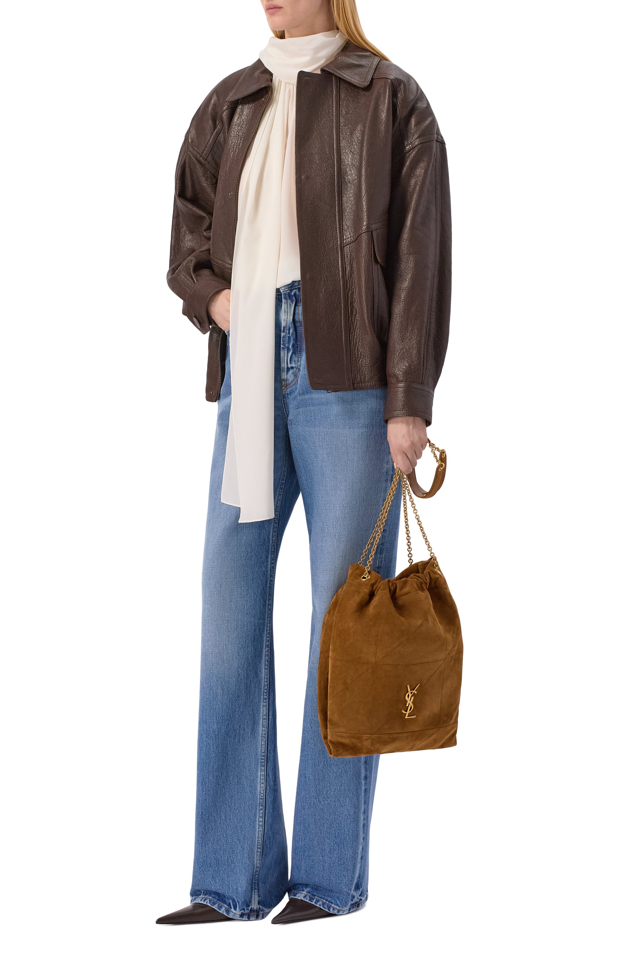 Сумка jamie pochon SAINT LAURENT, арт. 781666/1U8P7, фото 8