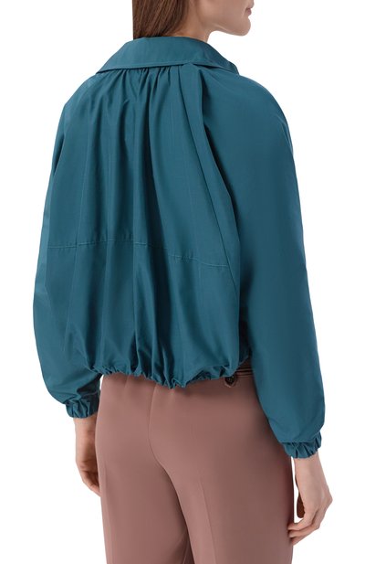 Бомбер KITON бирюзового цвета по цене 299500 руб., арт. D61509K0991G, фото 4 Бомбер KITON, арт. D61509K0991G, фото 4