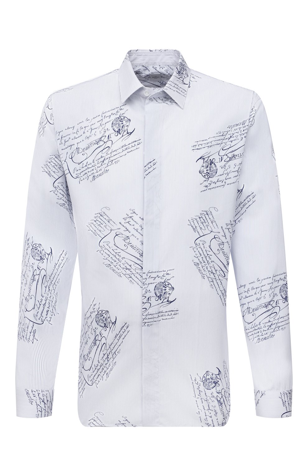 Хлопковая рубашка BERLUTI, арт. R20HTL50-002, фото 1