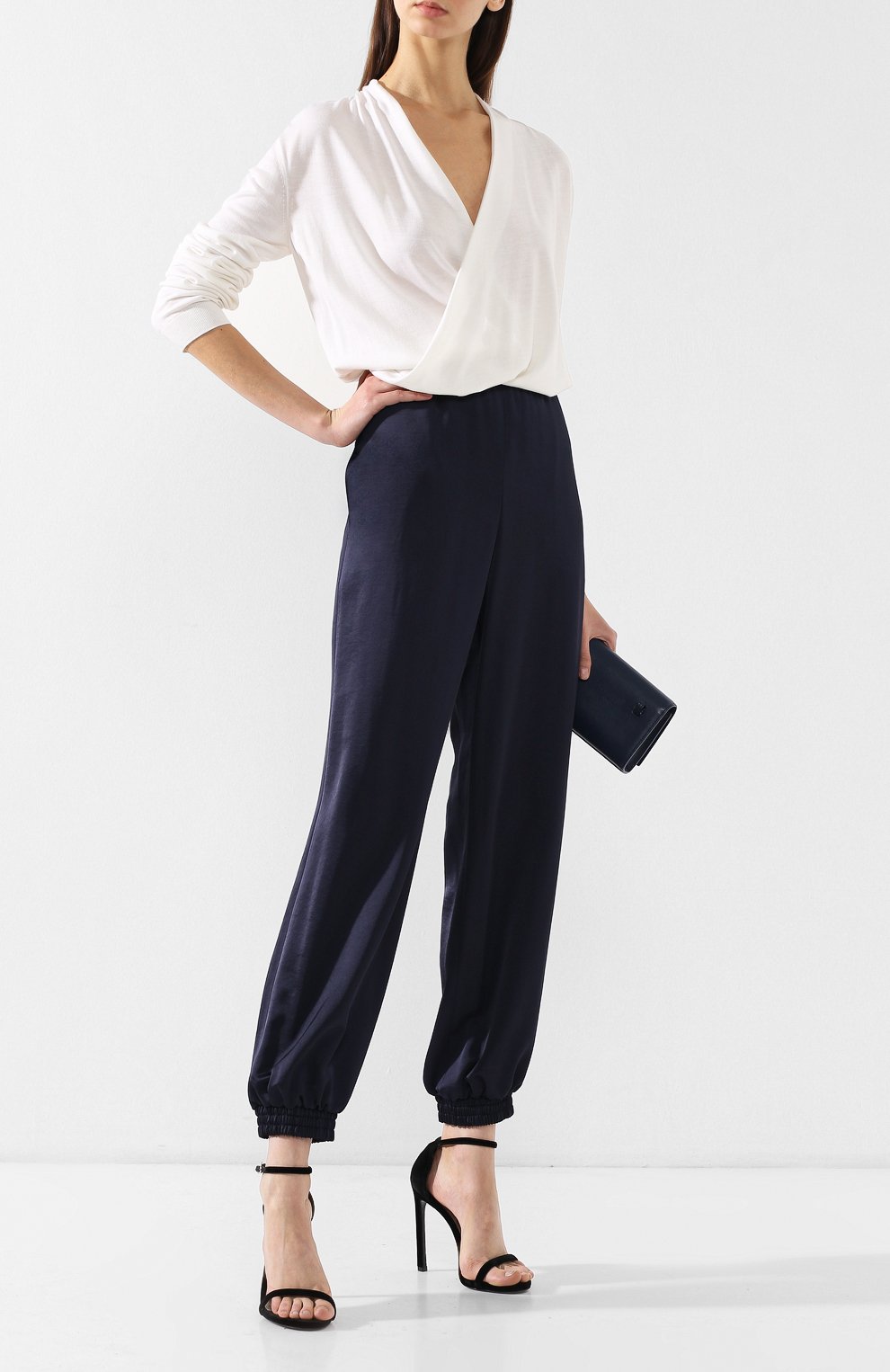 Пуловер из смеси шерсти и шелка LANVIN, арт. RW-T0663M-MA05-P19, фото 2