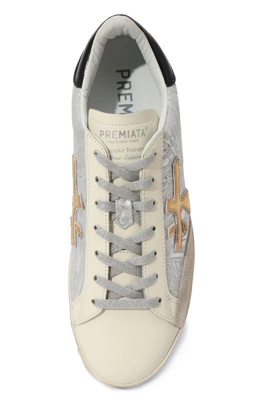 Комбинированные кеды Steven-D Premiata STEVEND/VAR6189 Серебряный  STEVEND/VAR6189 Фото 6