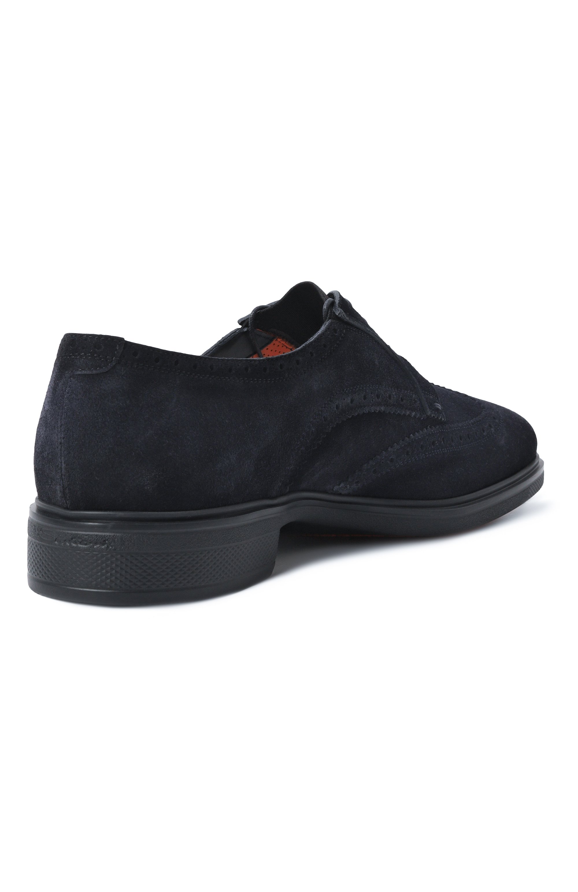 Замшевые дерби easy on SANTONI, арт. MGEG19033NEAXGEX, фото 5