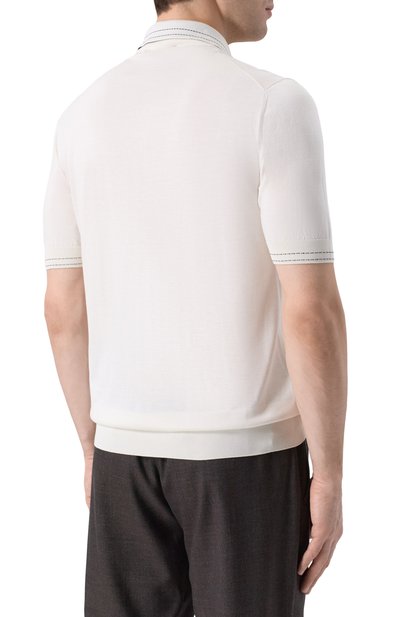 Шелковое поло DOLCE & GABBANA, арт. GXZ02T/JBS0I, фото 4