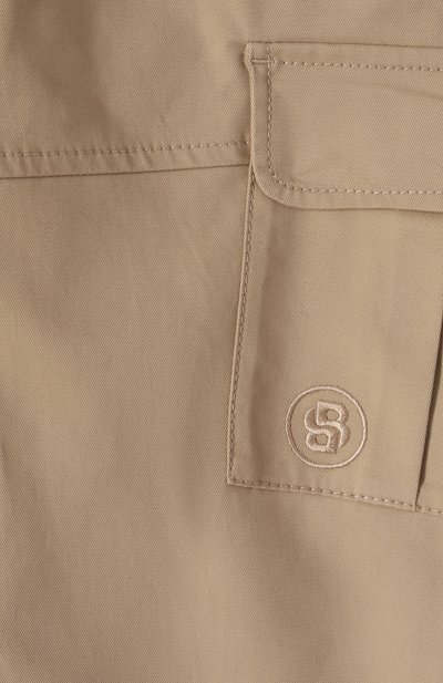 Хлопковые брюки-карго BOSS, арт. J51979, фото 3