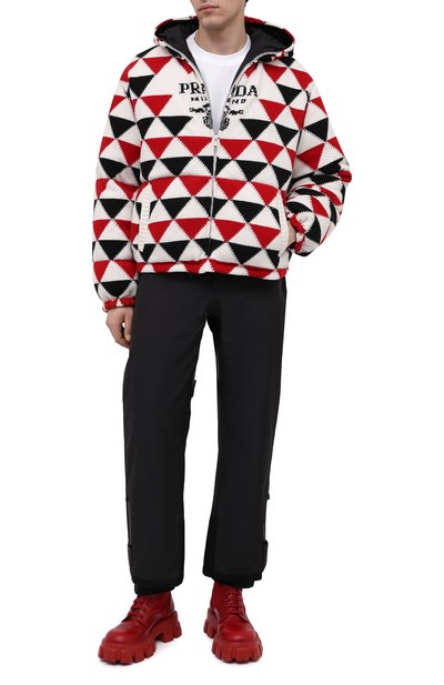 Пуховик из шерсти и кашемира PRADA, арт. SGC016-10PC-F0N98-212, фото 2