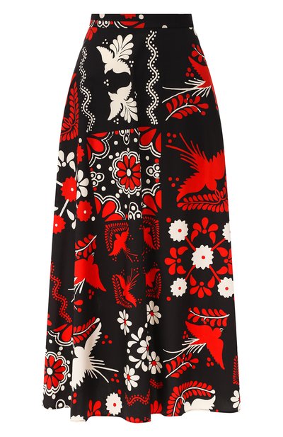 Женская хлопковая юбка REDVALENTINO, арт. RR0RAA75/SQU