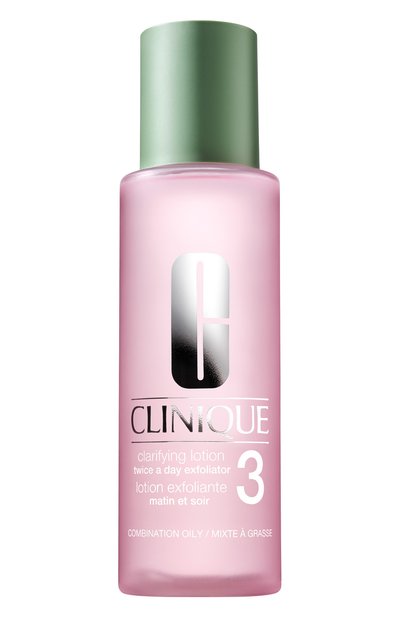 Женского отшелушивающий лосьон 3 для комбинированной и склонной к жирности кожи clarifying lotion (200ml) CLINIQUE, арт. 6KKF-01