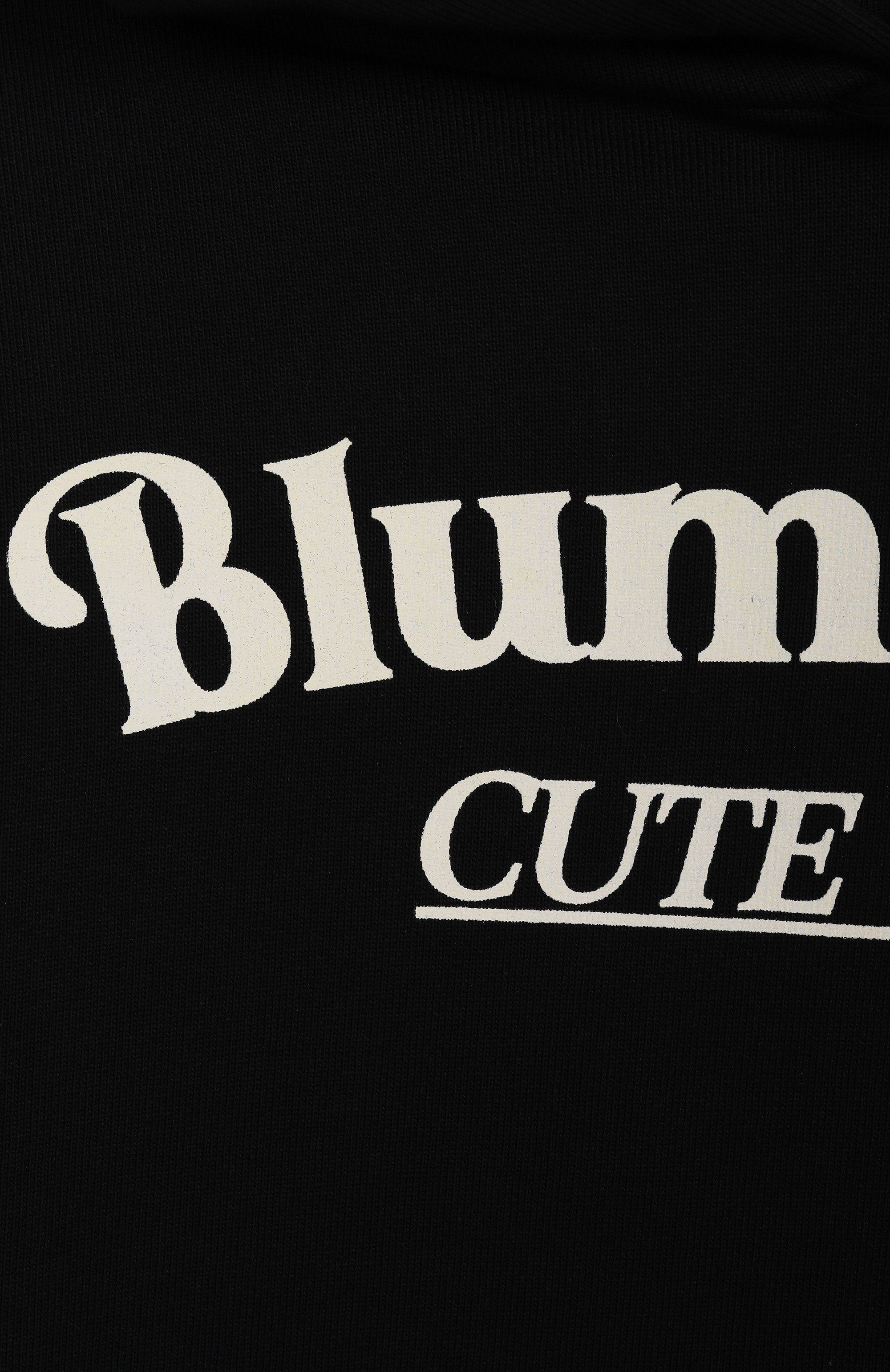 Хлопковое худи BLUMARINE, арт. BFFE0050/FF007/6-12A, фото 3