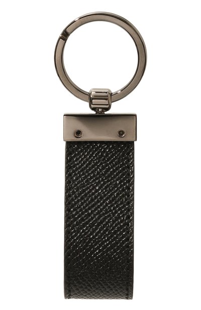 Кожаный брелок DOLCE & GABBANA черного цвета по цене 23300 руб., арт. BP1371 AG219, фото 2 Кожаный брелок DOLCE & GABBANA, арт. BP1371 AG219, фото 2