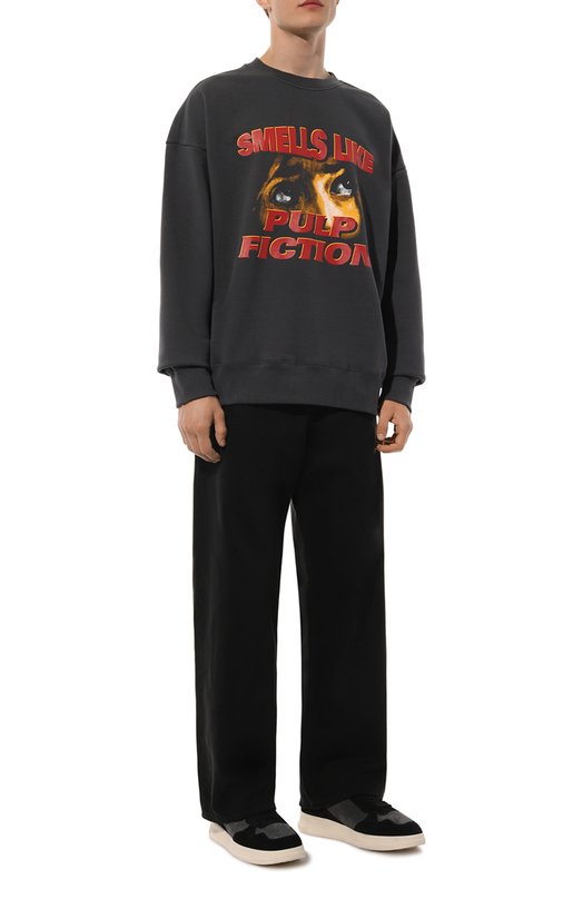 Замшевые кеды Tweener Ghoud Серый, фото 2