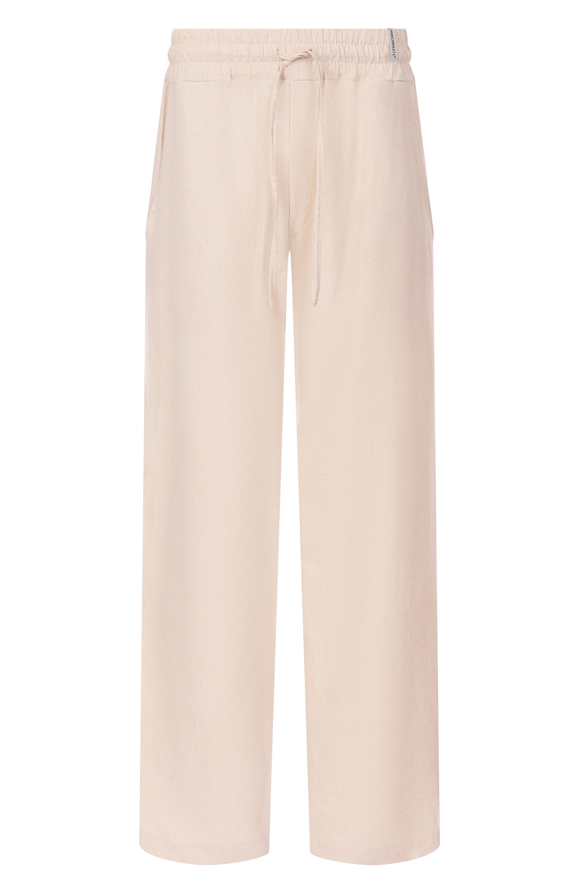 Брюки изо льна и вискозы HINNOMINATE, арт. HMABM01349, фото 1