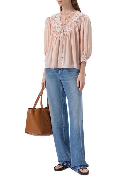 Шелковая блузка CHLOÉ, арт. CH26SHT38005, фото 2