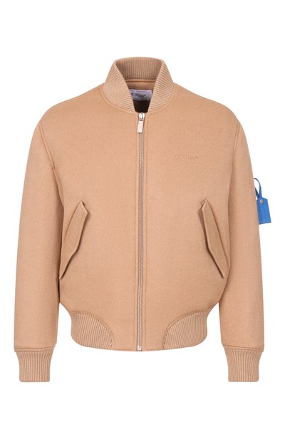 Мужской кашемировый бомбер OFF-WHITE, арт. 0MEH05JF25FAB001