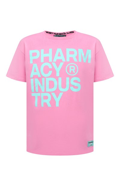 Хлопковая футболка PHARMACY INDUSTRY, арт. PHM227, фото 1