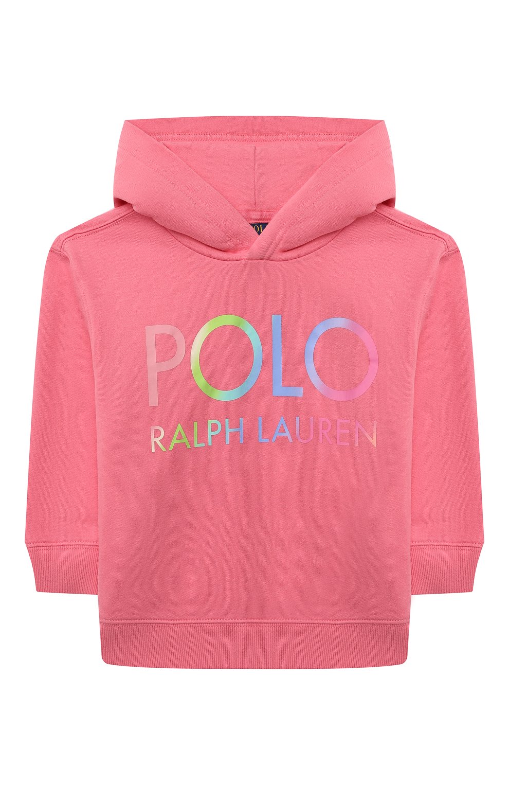 Хлопковое худи POLO RALPH LAUREN розового цвета по цене 10700 руб., арт. 311841397, фото 1 Хлопковое худи POLO RALPH LAUREN, арт. 311841397, фото 1