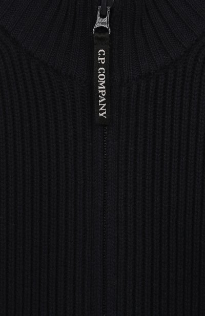 Хлопковый кардиган C.P. COMPANY, арт. CUW00G/LHE76/10-14, фото 3