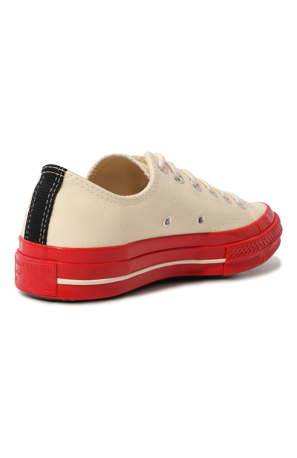 Текстильные кеды converse x comme des garcons play COMME DES GARCONS PLAY, арт. A01796, фото 3