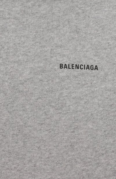 Хлопковое худи BALENCIAGA, арт. 558143/TFV19, фото 3