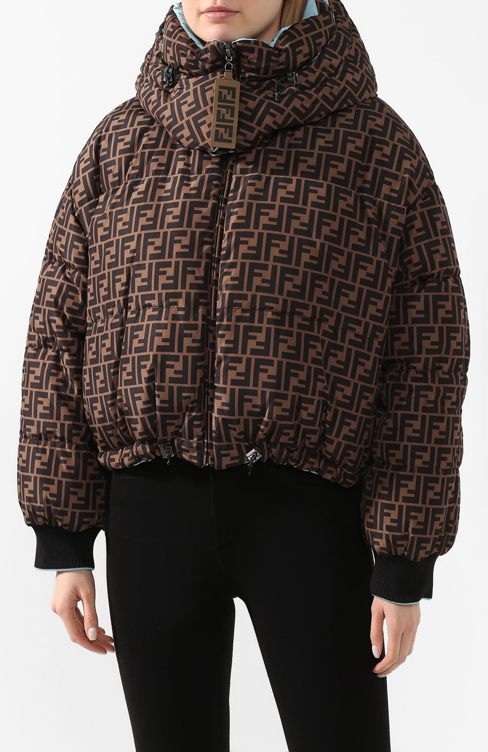 Пуховик FENDI, арт. FAA474 AB3P, фото 6