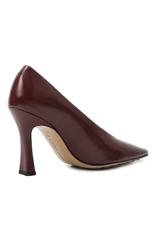Кожаные туфли Sofia Bottega Veneta 827710/V3H90 Бордовый  827710/V3H90 Фото 5