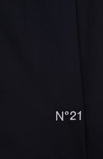 Хлопковая рубашка N21 темно-синего цвета по цене 13200 руб., арт. N21965/N0015, фото 3 Хлопковая рубашка N21, арт. N21965/N0015, фото 3