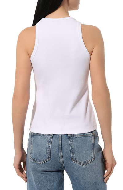 Хлопковая майка MSGM, арт. 3641MDT86/247108, фото 4