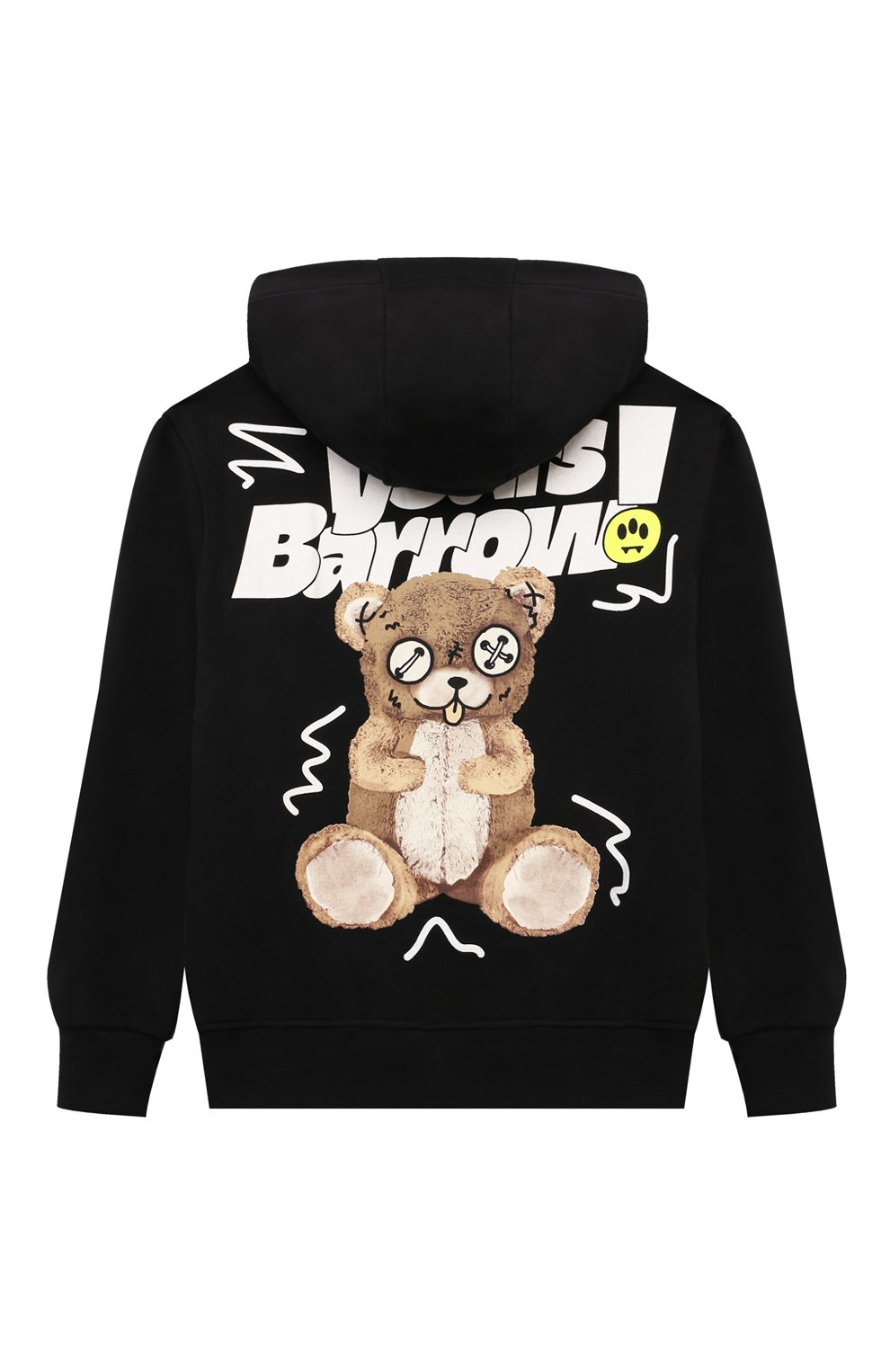 Хлопковое худи BARROW, арт. F4BKJUHS060, фото 2
