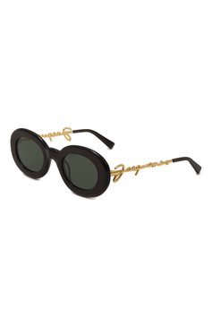 Женские солнцезащитные очки JACQUEMUS черн�ого цвета, арт. LES LUNETTES PRALU MULTI BLACK | Фото 1 (Региональные ограничения белый список (Axapta Mercury): Не проставлено; Нос: Не проставлено; Материал: Пластик; Тип очков: С/з; Оптика Гендер: оптика-женское; Очки форма: Овальные)