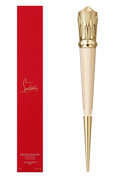 Блеск для губ rouge stiletto vinyl gloss, оттенок golden fierce 300v CHRISTIAN LOUBOUTIN, арт. 8435415089722, фото 4