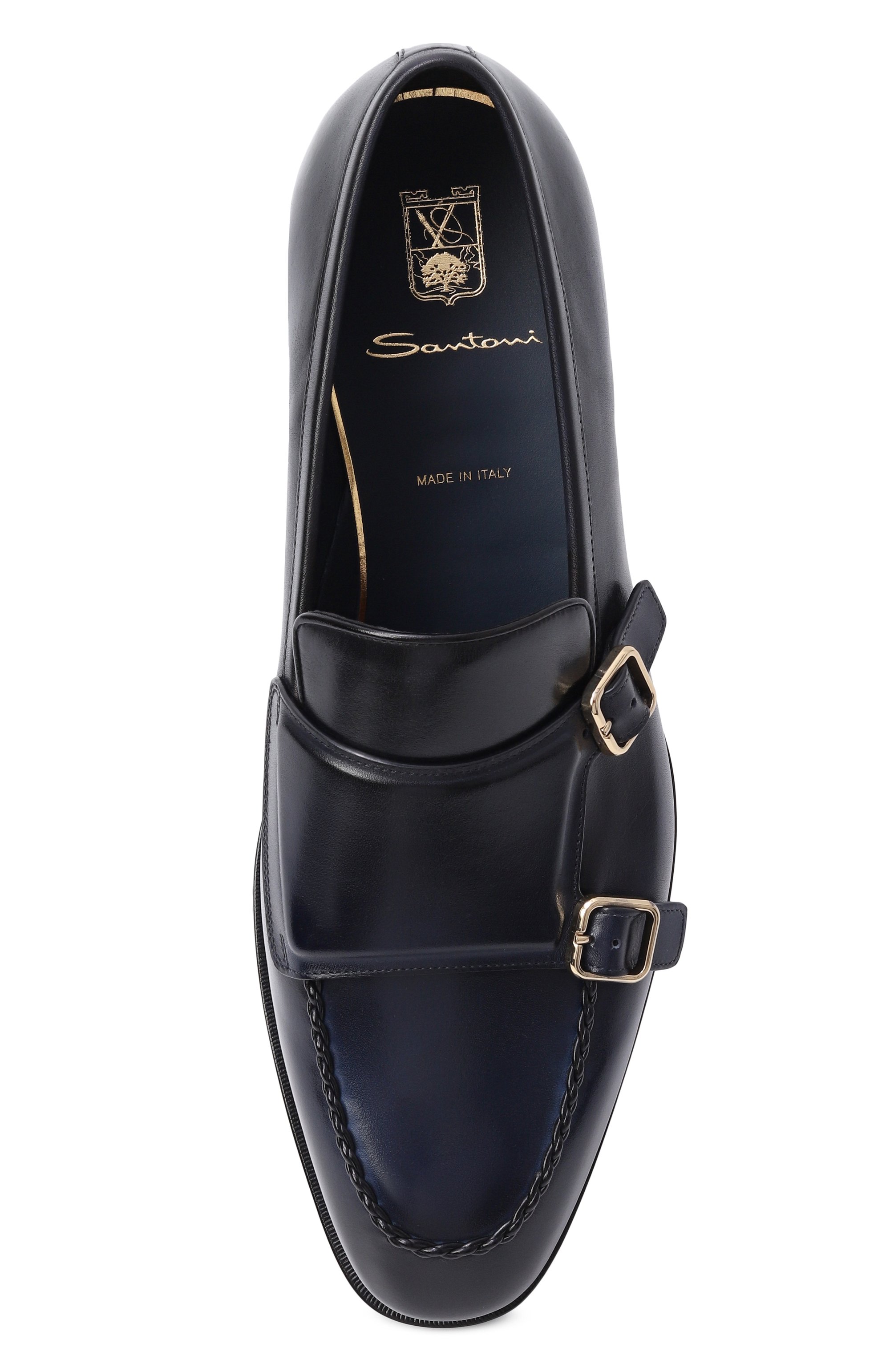 Кожаные монки virtus SANTONI, арт. MLAG19207DD3HWVE, фото 6