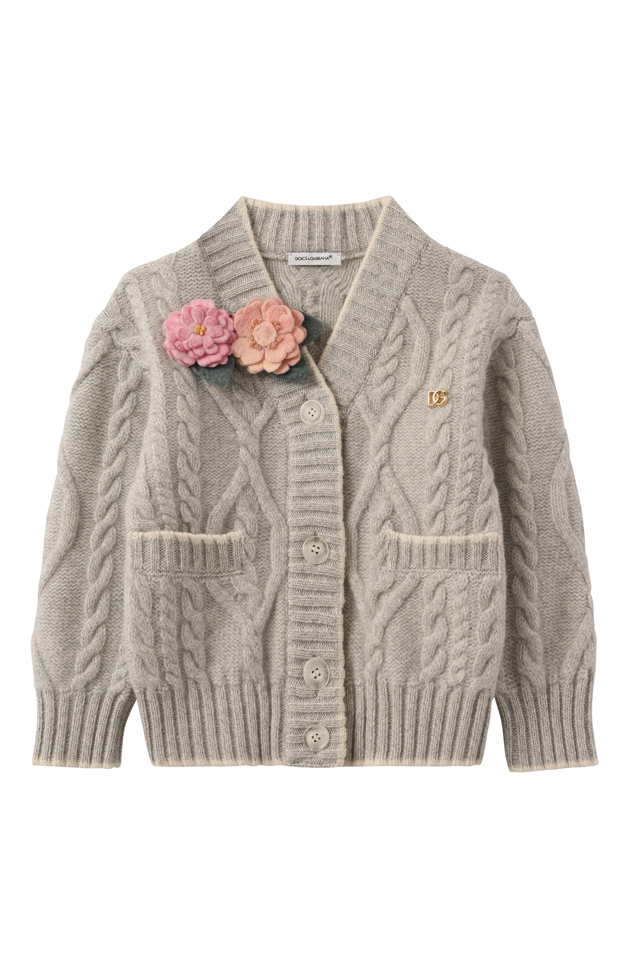 Кардиган из шерсти и кашемира DOLCE & GABBANA, арт. L5RWH3/JFMJF_SET, фото 1