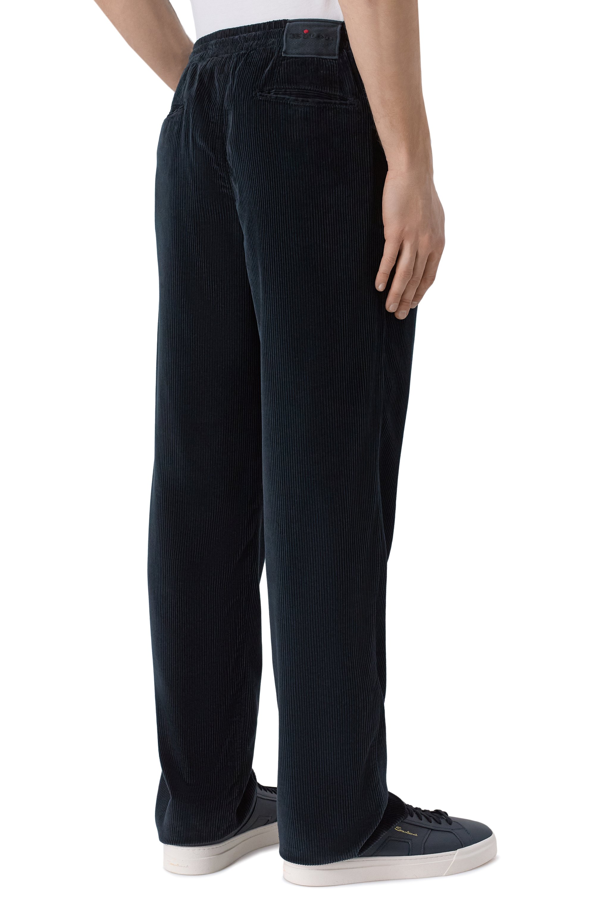 Вельветовые брюки KITON черного цвета по цене 212000 руб., арт. UPLACRK0138H22, фото 4 Вельветовые брюки KITON, арт. UPLACRK0138H22, фото 4