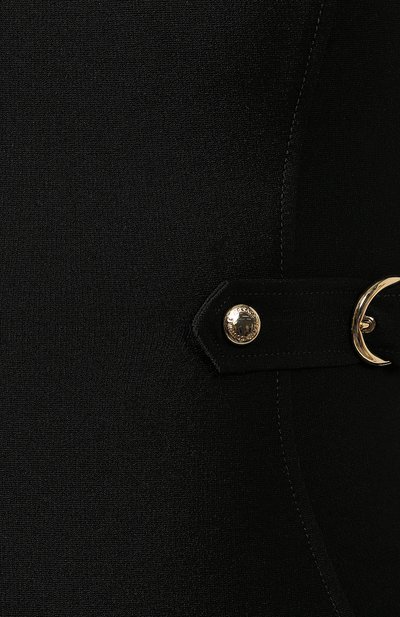 Платье VERSACE JEANS COUTURE черного цвета по цене 28300 руб., арт. D2HUB421-UDM921/11682, фото 5 Платье VERSACE JEANS COUTURE, арт. D2HUB421-UDM921/11682, фото 5