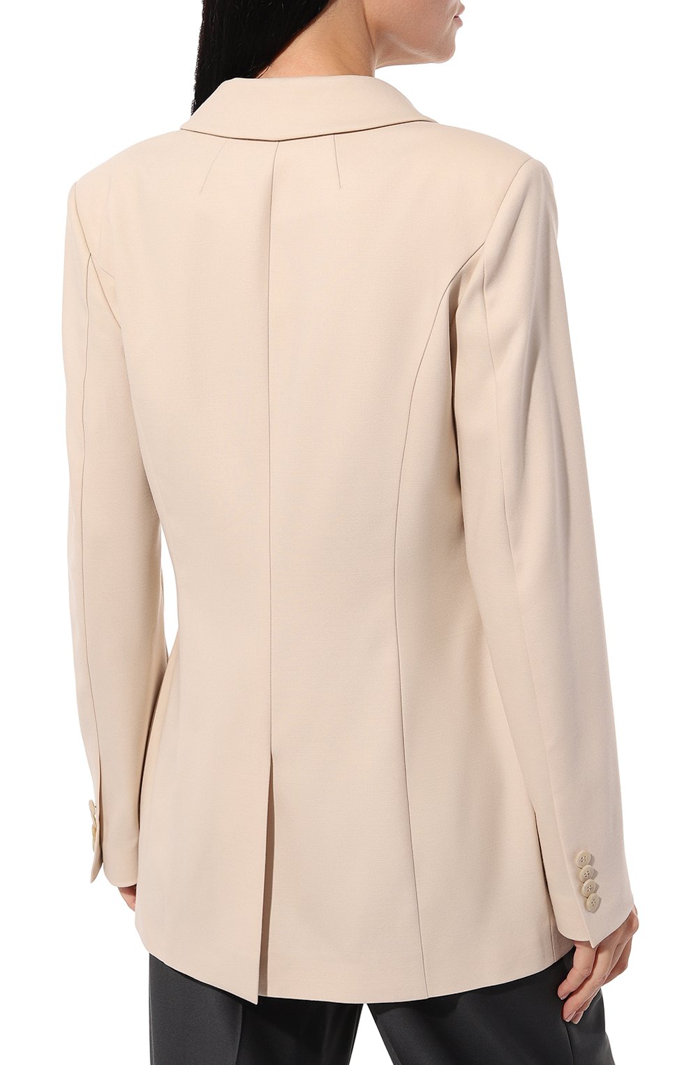 Шерстяной жакет CHAPURIN бежевого цвета по цене 76000 руб., арт. JT/17680/28116-м/FW23-24, фото 4 Шерстяной жакет CHAPURIN, арт. JT/17680/28116-м/FW23-24, фото 4