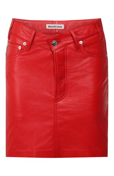 Кожаная юбка BALENCIAGA, арт. 583582/TFS03, фото 1