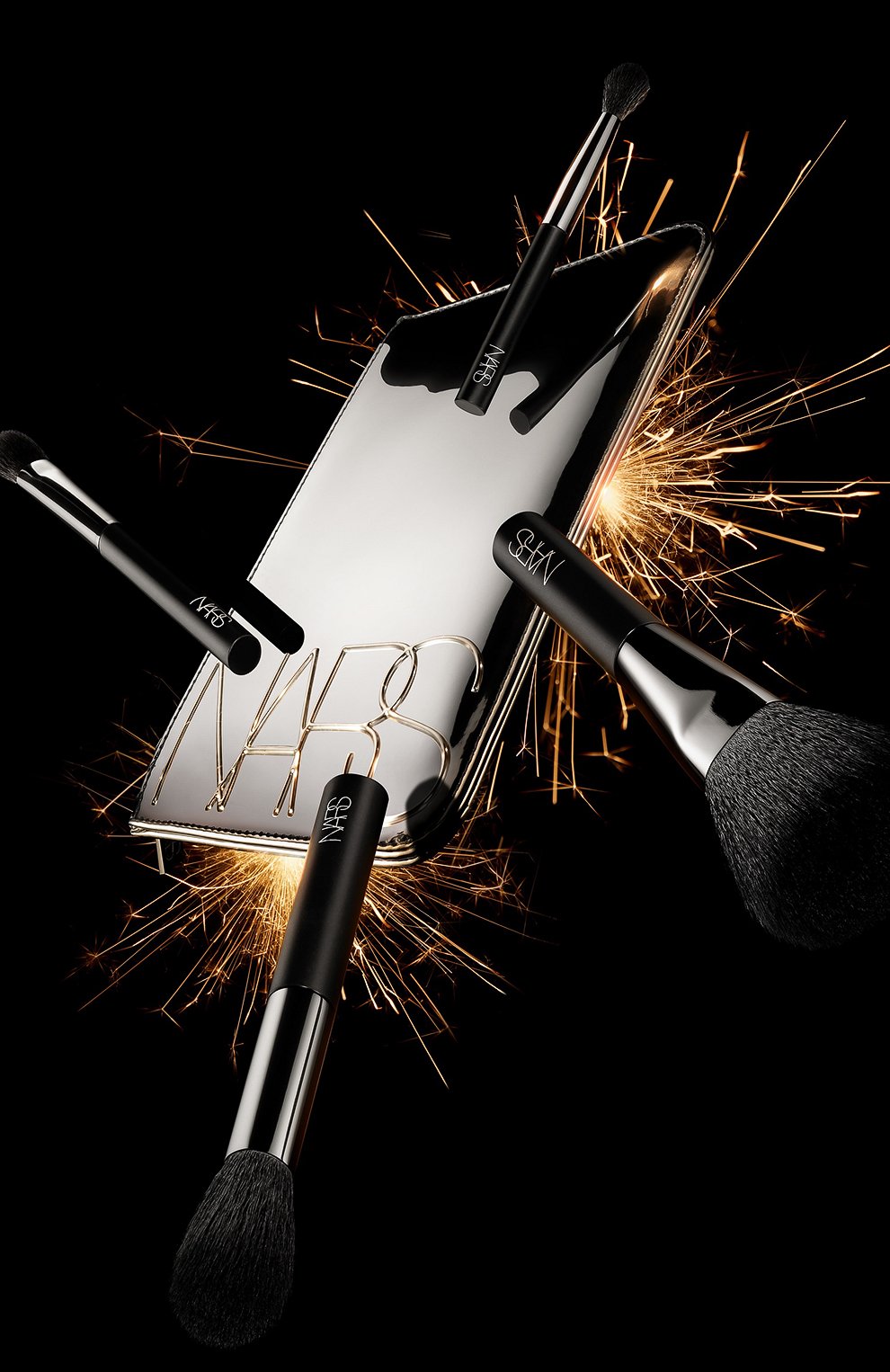 Мини-набор кистей для макияжа в косметичке brush set NARS, арт. 0948NS, фото 3